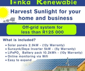 Harvest Sunlight for your Home and Business