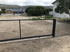 1.2m Betafence and Sliding Gate