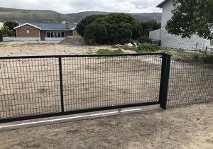 1.2m Betafence and Sliding Gate