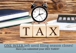 Tax Season End 23 November 2021