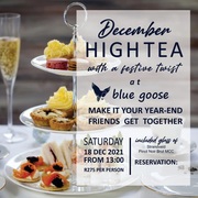18 December 2021: Champagne High Tea