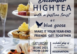 18 December 2021: Champagne High Tea