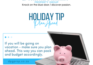Holiday Tip: Plan Ahead