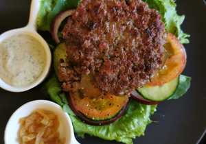 Our Deliciously Juicy Homemade Burger Patties