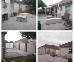 Fence, Gate, Cobbles & Fireboma