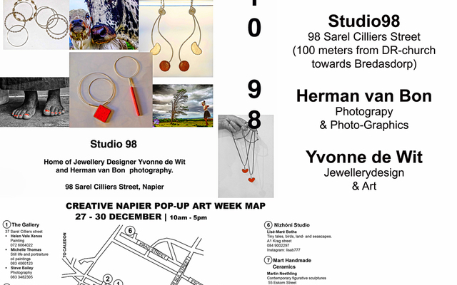 Announcement of the 'Creative Napier'  event in the last week of December.