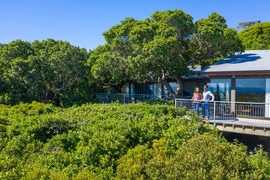 We are rebuilding our original Garden Lodge