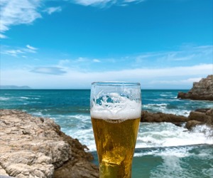 Enjoy a refreshing drink and admire beautiful views