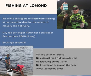 Fishing at Lomond (January + February 2022)