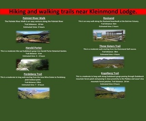 Hiking and Walking Trails near Kleinmond Lodge