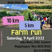 9 April 2022: Wielie Walie Farm Run
