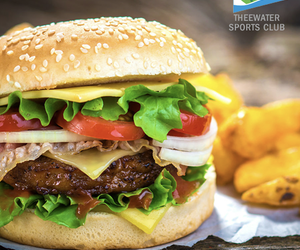 Burgers at Theewater Sports Club