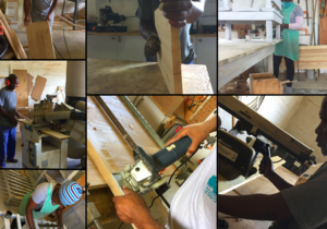 Our team hard at work