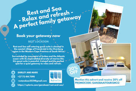 Rest and Sea self catering GB Tourism 2022 special