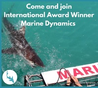 Next Marine Dynamics Shark Cage Diving Trip: 5 March 2022
