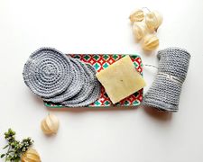 Chemical-free, Handcrafted, 100% Cotton Rounds and Wash Cloths