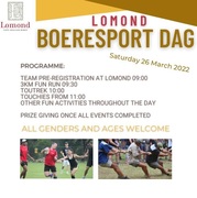 Lomond Boeresport Day in Association with Health and Active Gansbaai