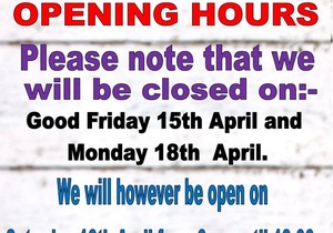 Easter Weekend Gym Opening Hours
