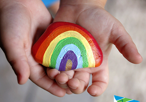 Camping Activities for Kids: Rock Painting