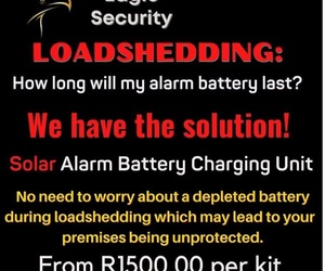 Solar Alarm Battery Charging Unit