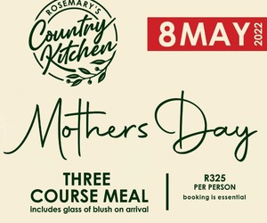 8 May 2022: Mother's Day Three-Course Meal