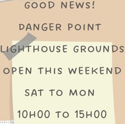 Danger Point Lighthouse Grounds Open This Weekend
