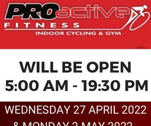 Open on Wednesday (27 April 2022) and Monday (2 May 2022)