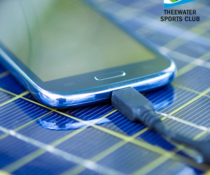 Camping Essentials: Solar Phone Charger