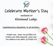 Celebrate Mother's Day at Kleinmond Lodge
