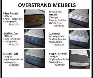 NEW: Beds and Mattresses