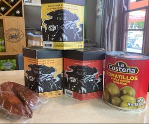 Smoked Flour for Pizza and Bread, Chorizo and Tomatillos