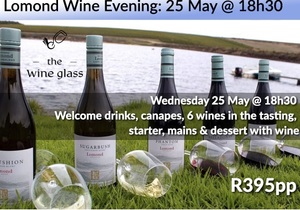 25 May 2022: Wine Tasting and Dinner with Lomond