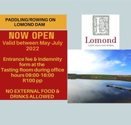 Paddling / Rowing on Lomond Dam