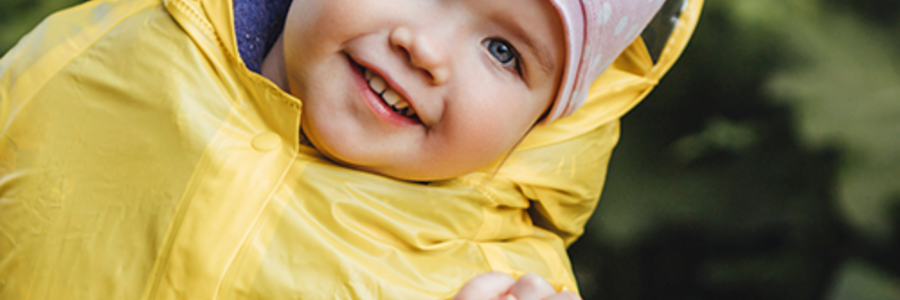 Baby in a raincoat - Theewater Sports Club - Xplorio™ Villiersdorp