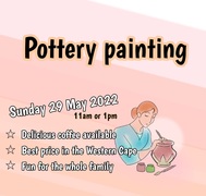 29 May 2022: Pottery Paint Session