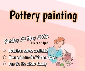 29 May 2022: Pottery Paint Session