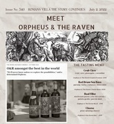 2 July 2022: Meet Orpheus and the Raven