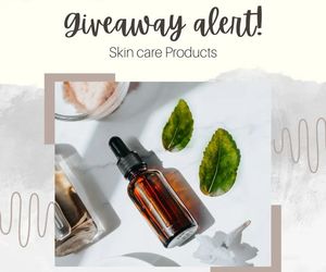 Giveaway Alert! Skincare Products