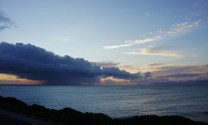 A stormy moment in De Kelders