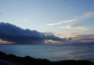 A stormy moment in De Kelders