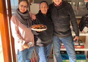 Cake from Client (Wayne Perel)