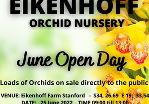 25 June 2022: Eikenhoff Orchid Nursery Open Day
