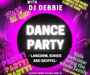 Dance Party Advert Sponsored by Gansberg-News