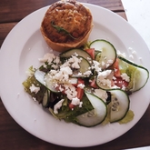 Quiche with Salad - Stoep Café - Xplorio™ Kleinmond