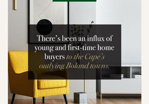 Influx of Young and First-Time Home Buyers to Cape's Boland Towns