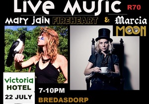 22 July 2022: Live Music by Mary Jain Fireheart and Marcia Moon