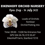 30 July 2022: Eikenhoff Orchid Nursery Open Day