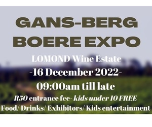 16 December 2022: Gans-Berg Boere Expo