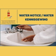 Water Notice / Water Kennisgewing