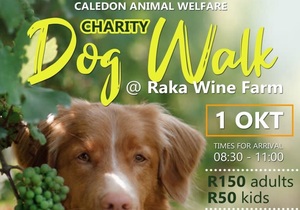 1 October 2022: Charity Dog Walk at Raka Wine Farm